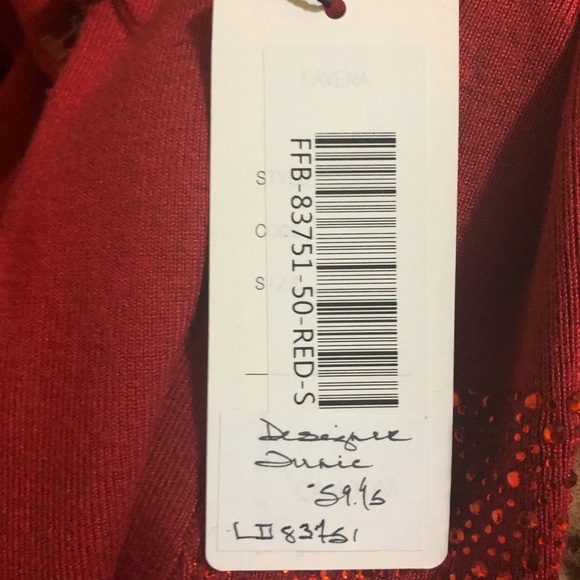 New Woman’s Lavena Red Sweater w/ Sparkles NWT!! - Picture 5 of 14